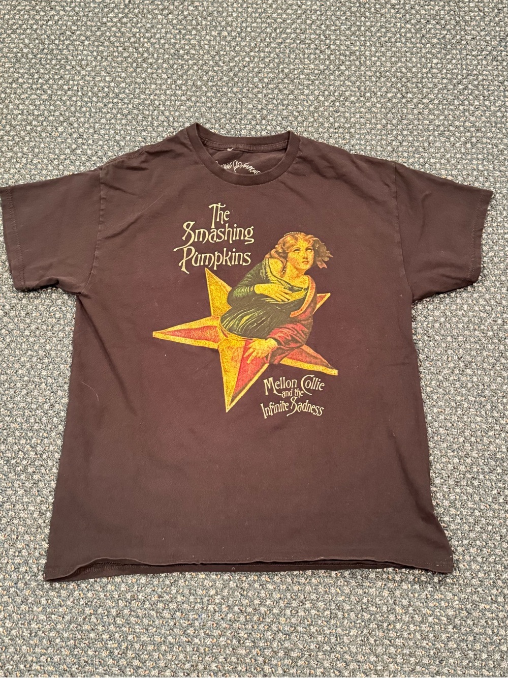 The Smashing Pumpkins Black Graphic Band T‑Shirt